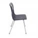 Titan 4 Leg Classroom Chair 497x477x790mm Charcoal KF72192 KF72192