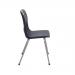 Titan 4 Leg Classroom Chair 497x495x820mm Charcoal KF72197 KF72197