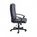 Jemini Hudson High Back Executive Chair 650x720x1050-1146mm Leather Look Black KF72232 KF72232