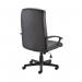 Jemini Hudson High Back Executive Chair 650x720x1050-1146mm Leather Look Black KF72232 KF72232