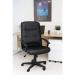 Jemini Hudson High Back Executive Chair 650x720x1050-1146mm Leather Look Black KF72232 KF72232