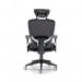 Arista Lexi High Back Chair + Headrest 710x310x600mm Black H-9056-L1 KF72245