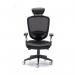 Arista Lexi High Back Chair + Headrest 710x310x600mm Black H-9056-L1 KF72245