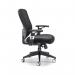 Arista Lexi High Back Chair 710x310x600mm Black KF72246 KF72246