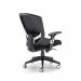 Arista Lexi High Back Chair 710x310x600mm Black KF72246 KF72246