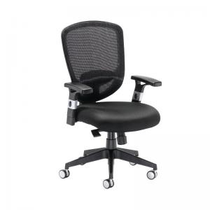 VOW Arista Lexi High Back Chair 710x310x600mm Black H-9056-L2 KF72246