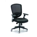Arista Lexi High Back Chair 710x310x600mm Black KF72246 KF72246