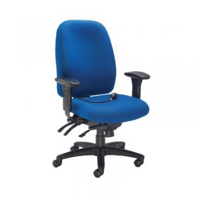 Avior Tapton Heavy Duty Chair 680x680x1000-1160mms Blue KF72249 KF72249