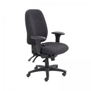 VOW Avior Snowdon Heavy Duty High Back Chair with Lumbar Support