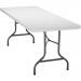 Jemini Rectangular Folding Table 1210x600x740mm White KF72328 KF72328