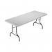 Jemini Rectangular Folding Table 1830x760x740mm White KF72330 KF72330