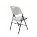 Jemini Lightweight Folding Chair 460x520x830mm White KF72332 KF72332