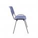 Jemini Multipurpose Stacking Chair Polypropylene 610x535x780mm Blue KF72368 KF72368