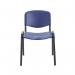 Jemini Multipurpose Stacking Chair Polypropylene 610x535x780mm Blue KF72368 KF72368