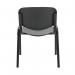 Jemini Multipurpose Stacking Chair Polypropylene 610x535x780mm Charcoal KF72369 KF72369