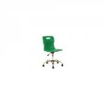 Titan Green Senior Polypropylene Swivel Chair Pack of 1 KF72493