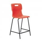 Titan Polypropylene High Chair 445mm Red