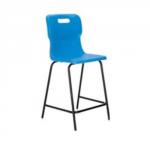 Titan Polypropylene High Chair 445mm Blue