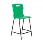 Titan Polypropylene High Chair 560mm Green