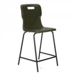Titan Polypropylene High Chair 560mm Charcoal