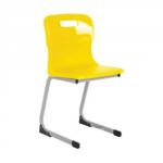 Titan Reverse Cantilever Chair 350mm Yellow
