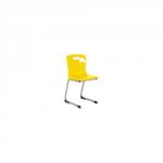 Titan Reverse Cantilever Chair 430mm Yellow