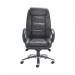 Avior Tuscany High Back Executive Chair 690x780x1140-1220mm Leather Black KF72583 KF72583