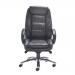 Avior Tuscany High Back Executive Chair 690x780x1140-1220mm Leather Black KF72583 KF72583