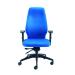 Cappela Dynamic High Back Posture Chair 650x680x550mm Blue KF72588
