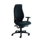 Cappela Dynamic High Back Posture Chair 650x680x550mm Black KF72589 KF72589