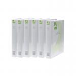 Q-Connect Presentation 25mm 2D Ring Binder A4 White (Pack of 6) KF72645 KF72645