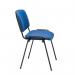 Jemini Ultra Multipurpose Stacking Chair Polyurethane Blue KF72902 KF72902