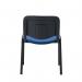 Jemini Ultra Multipurpose Stacking Chair Polyurethane Blue KF72902 KF72902