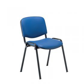 VOW Jemini Ultra Multipurpose Stacking Chair Polyurethane Blue KF72902 KF72902