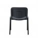 Jemini Ultra Multipurpose Stacking Chair Polyurethane Black KF72903 KF72903