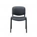 Jemini Ultra Multipurpose Stacking Chair Polyurethane Black KF72903 KF72903