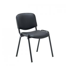 Jemini Ultra Multipurpose Stacking Chair Polyurethane Black KF72903 KF72903