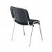 Jemini Ultra Multipurpose Stacking Chair Black/Chrome KF72904 KF72904