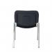 Jemini Ultra Multipurpose Stacking Chair Black/Chrome KF72904 KF72904