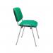 Jemini Ultra Multipurpose Stacking Chair Green/Chrome KF72905 KF72905