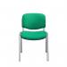 Jemini Ultra Multipurpose Stacking Chair Green/Chrome KF72905 KF72905