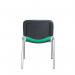 Jemini Ultra Multipurpose Stacking Chair GreenChrome KF72905 KF72905