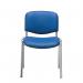 Jemini Ultra Multipurpose Stacking Chair Polyurethane BlueChrome KF72906 KF72906