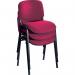 Jemini Ultra Multipurpose Stacking Chair Claret KF72979 KF72979