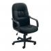 Jemini Ouse Medium Back Executive Chair Fabric Charcoal KF72986 KF72986