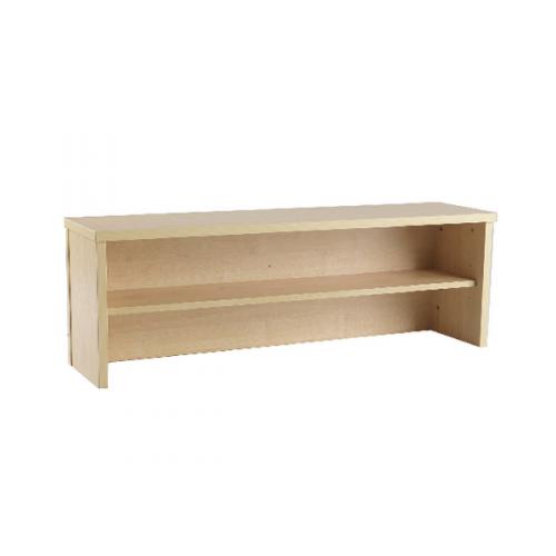 Serrion 1200mm Reception Desk Riser Warm Maple Kf73525 Kf73525