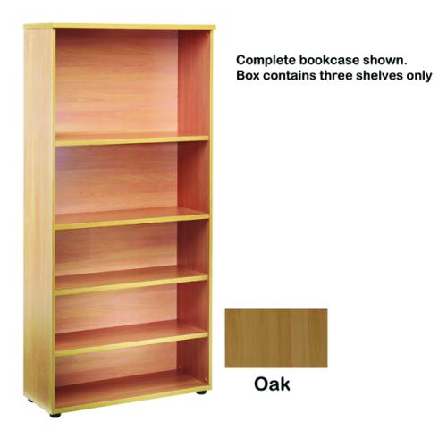 open storage shelves