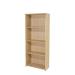 Serrion Warm Maple 1750mm Large Bookcase (Dimensions: W740 x D340 x H1600mm) KF73835