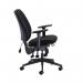 Cappela Agility High Back Posture Chair 400x800x600mm Black KF73885 KF73885