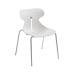 Arista Breakout Chair White (Seat Dimensions: W480 x D440mm) KF73894